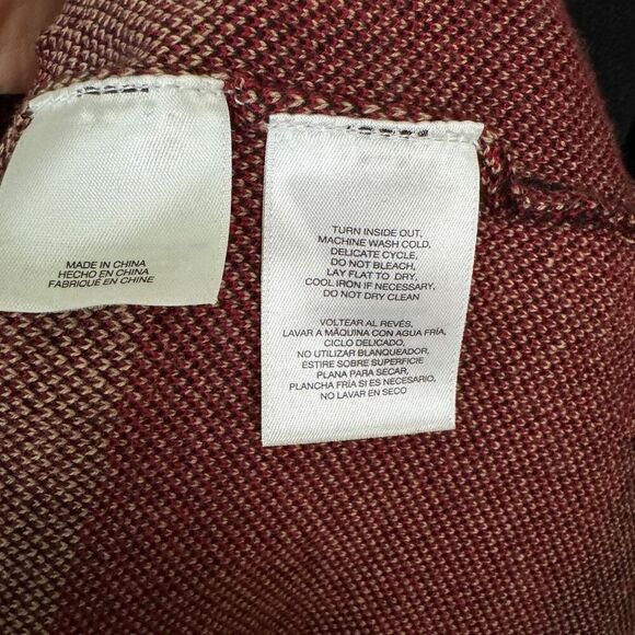 Kasper Plaid Flyaway Jacket Fire Red Combo - Size XL - Picture 8 of 11